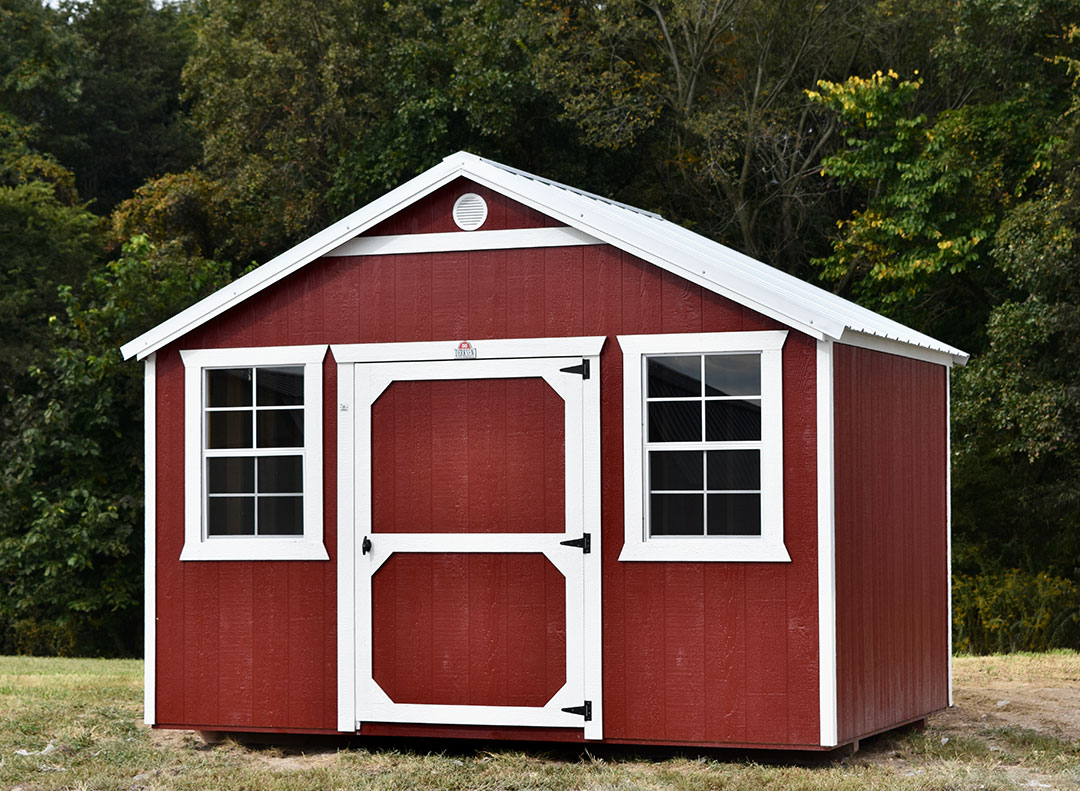 Portable Barns, Utility Sheds, Storage Sheds, Portable Garages, and Carports.